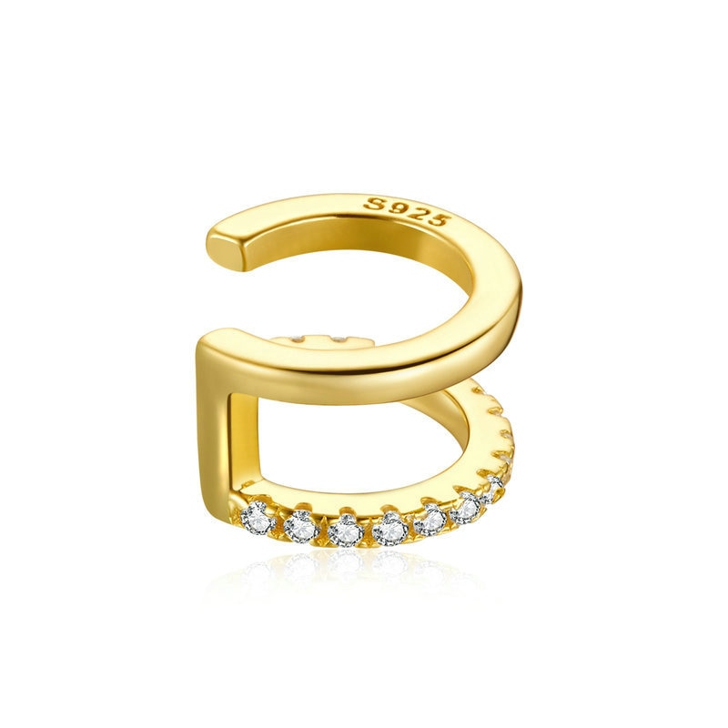Silver earring