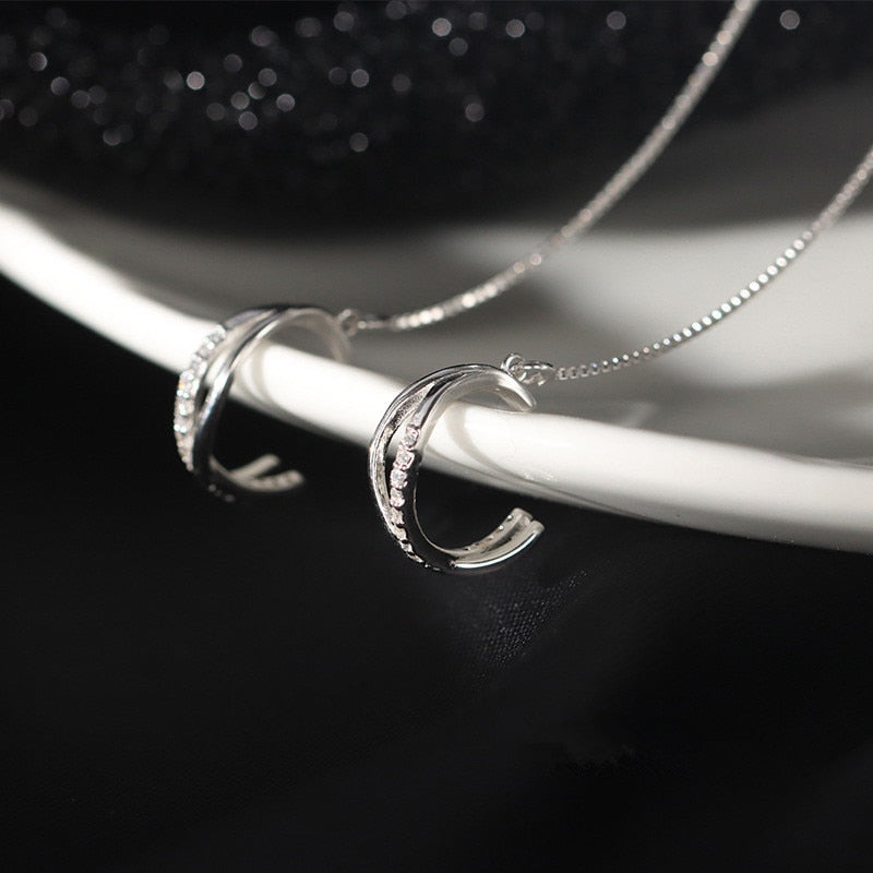 Earrings with ear cuffs