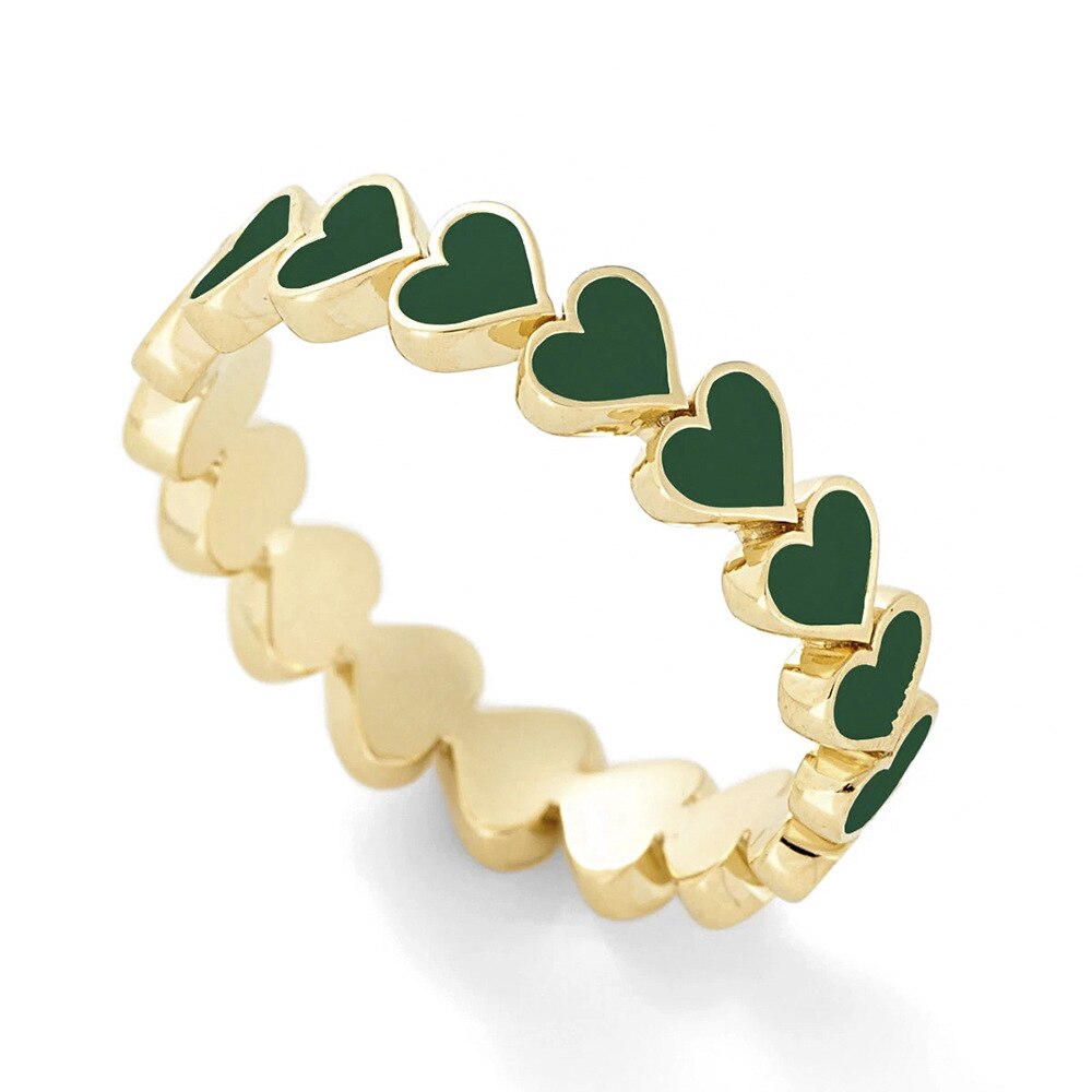 Ring with heart motif