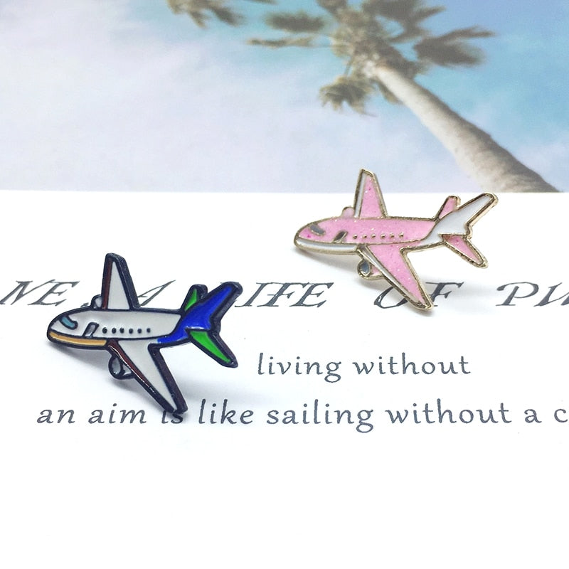 Airplane pins
