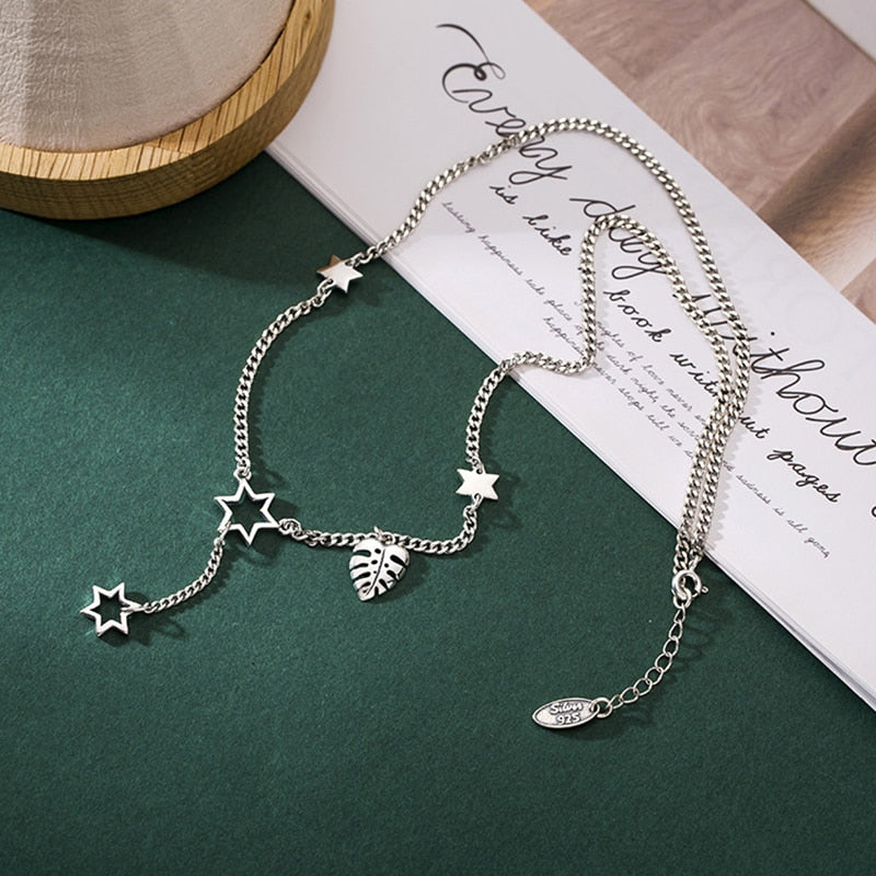 Necklace with stars