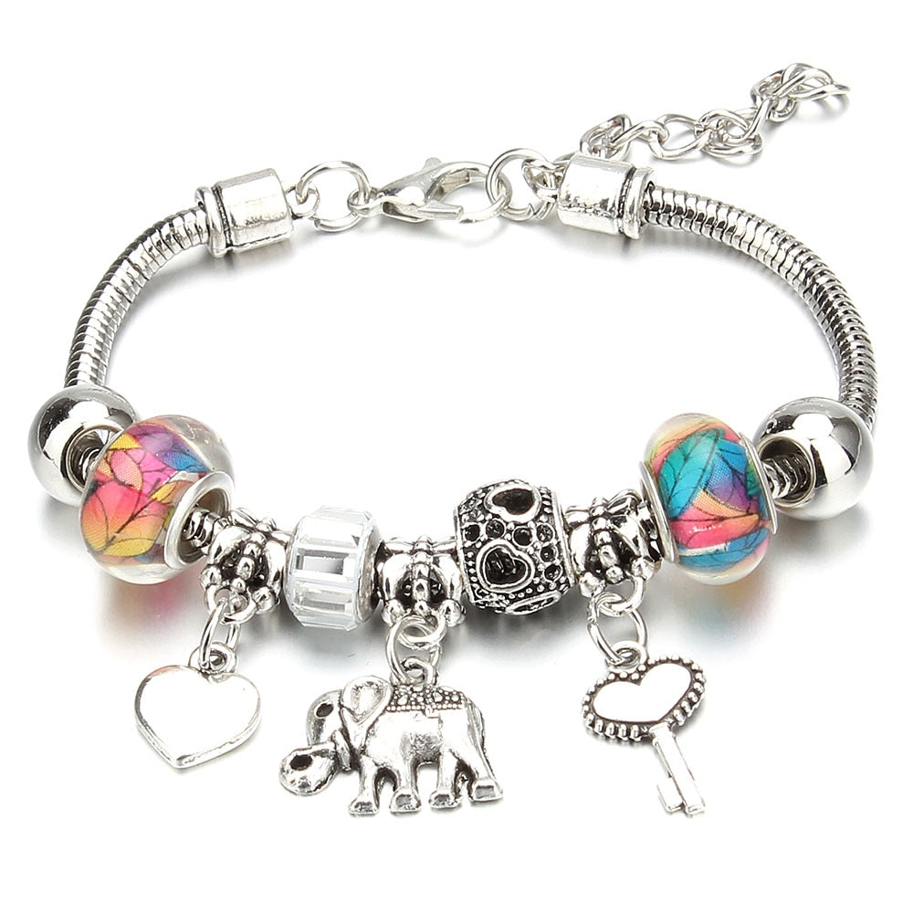 Modular charms bracelet