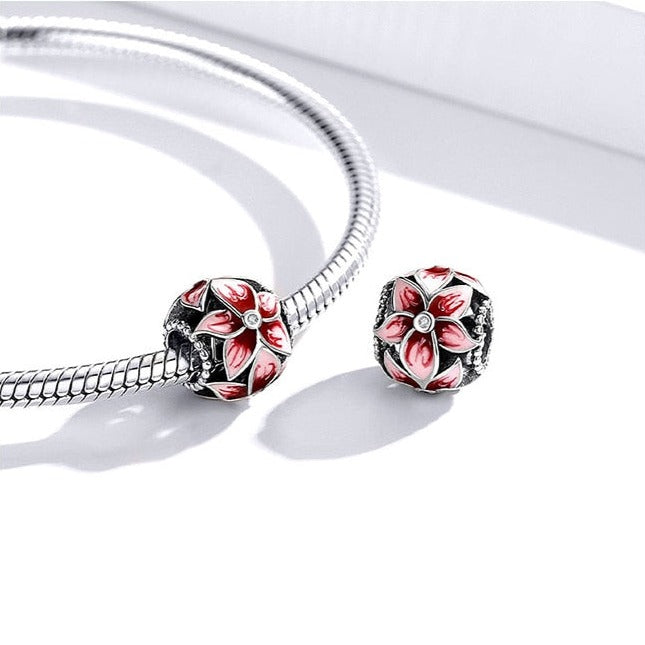 Round modular pendant - Flower
