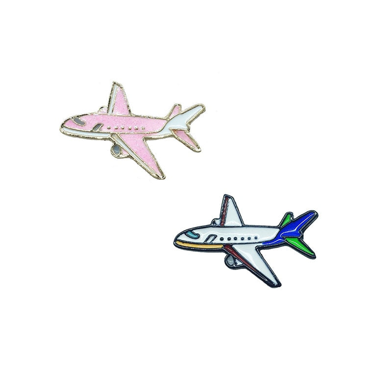 Airplane pins
