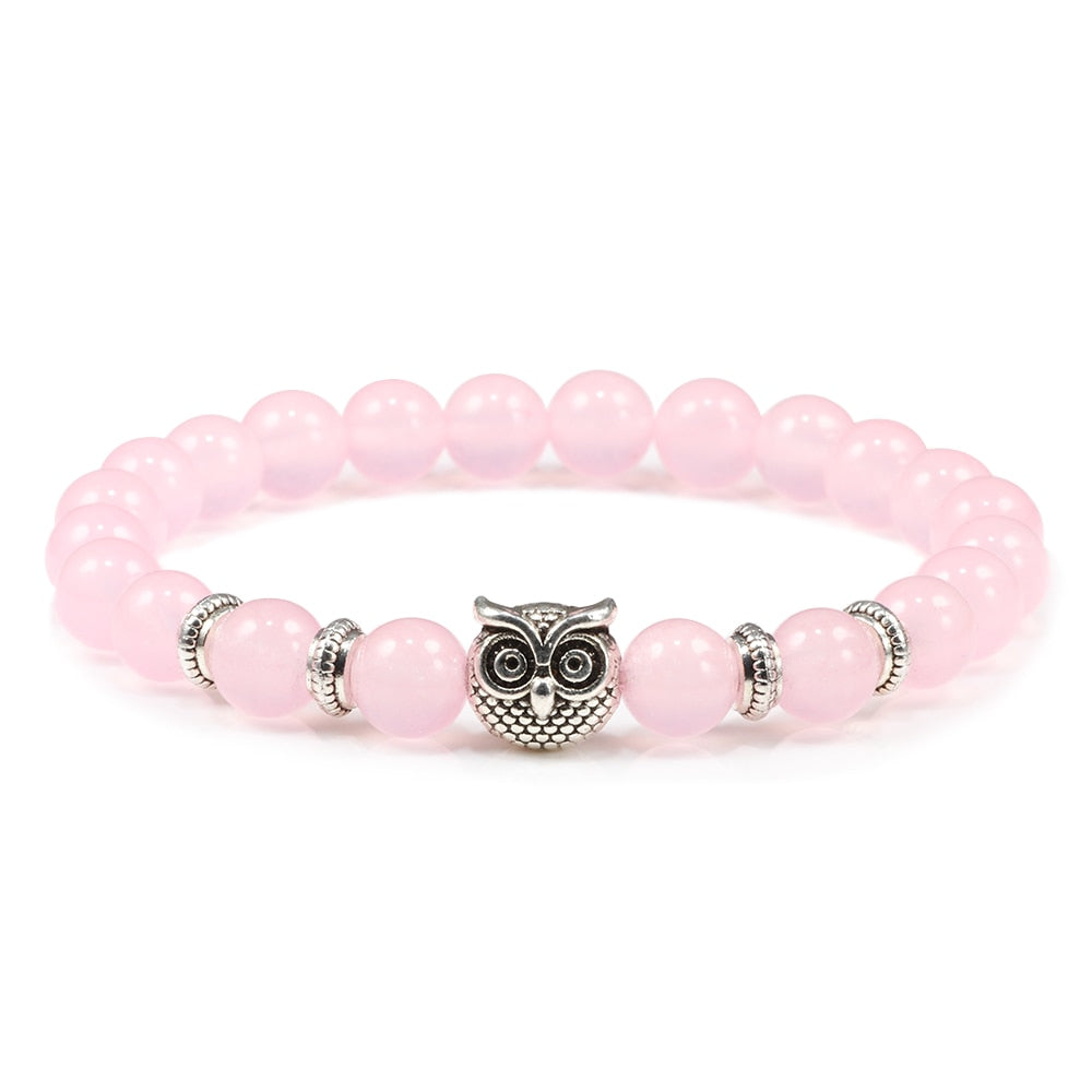 Bracelet with an owl
