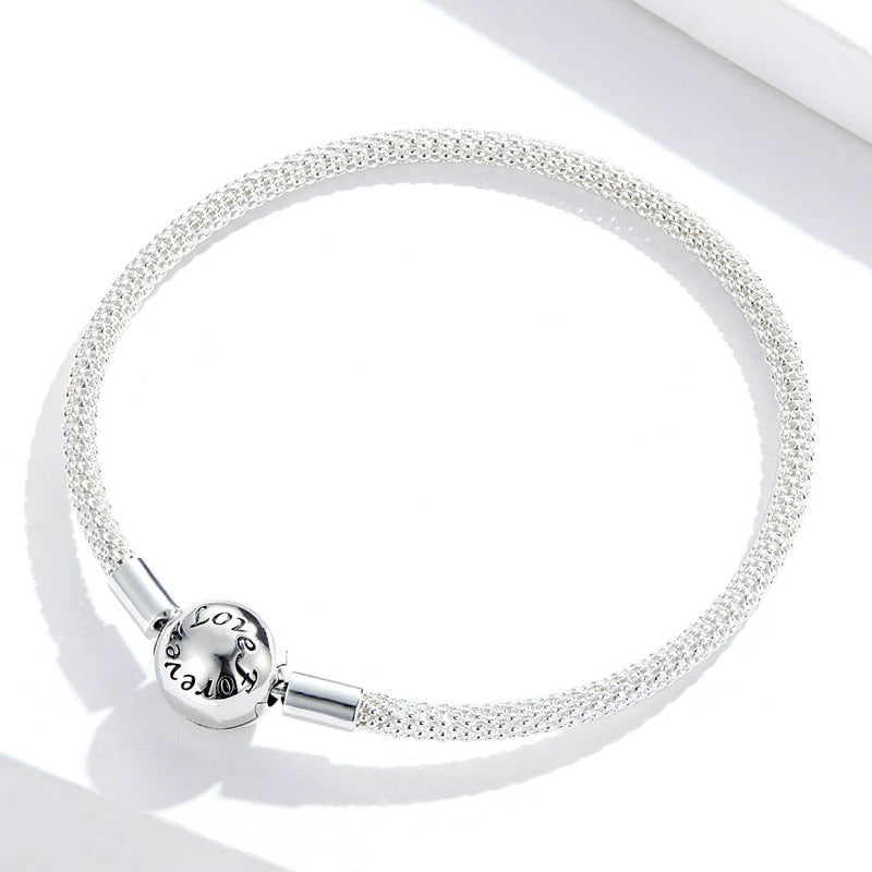 Modular silver bracelet