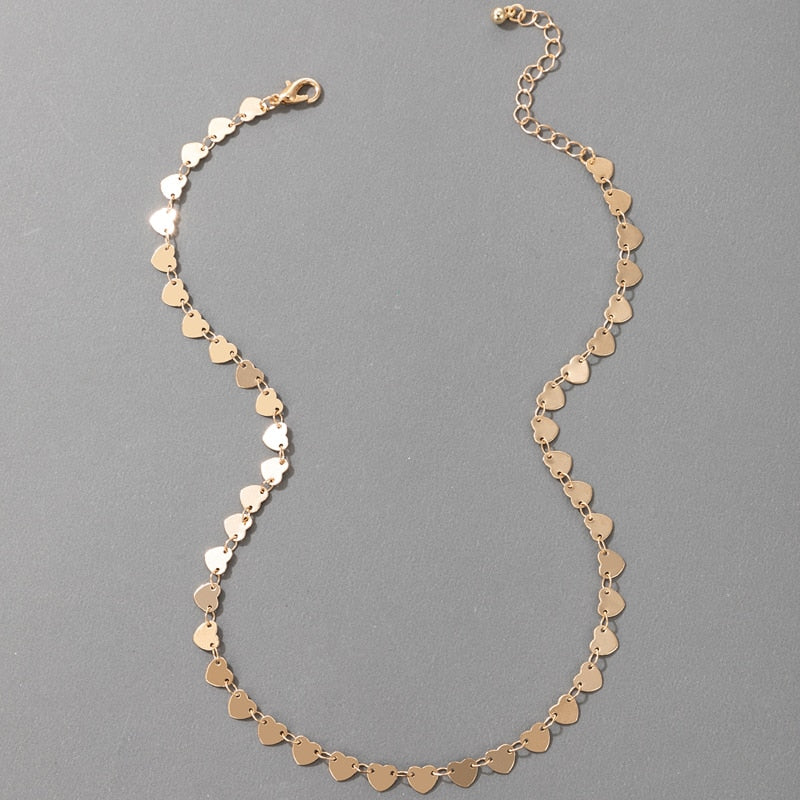 Heart-shaped necklace
