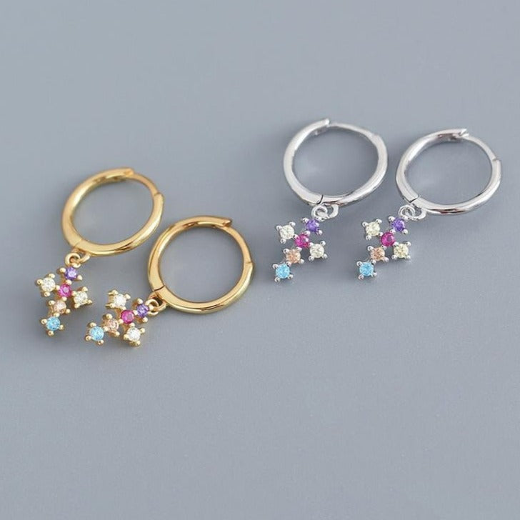 Cross earrings