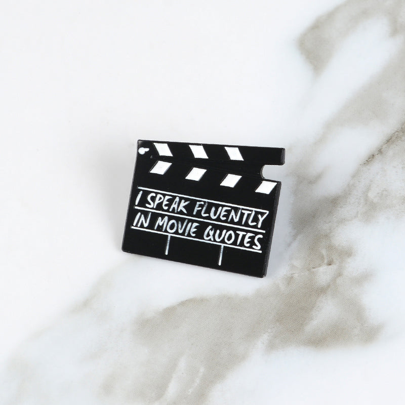Film slate pin