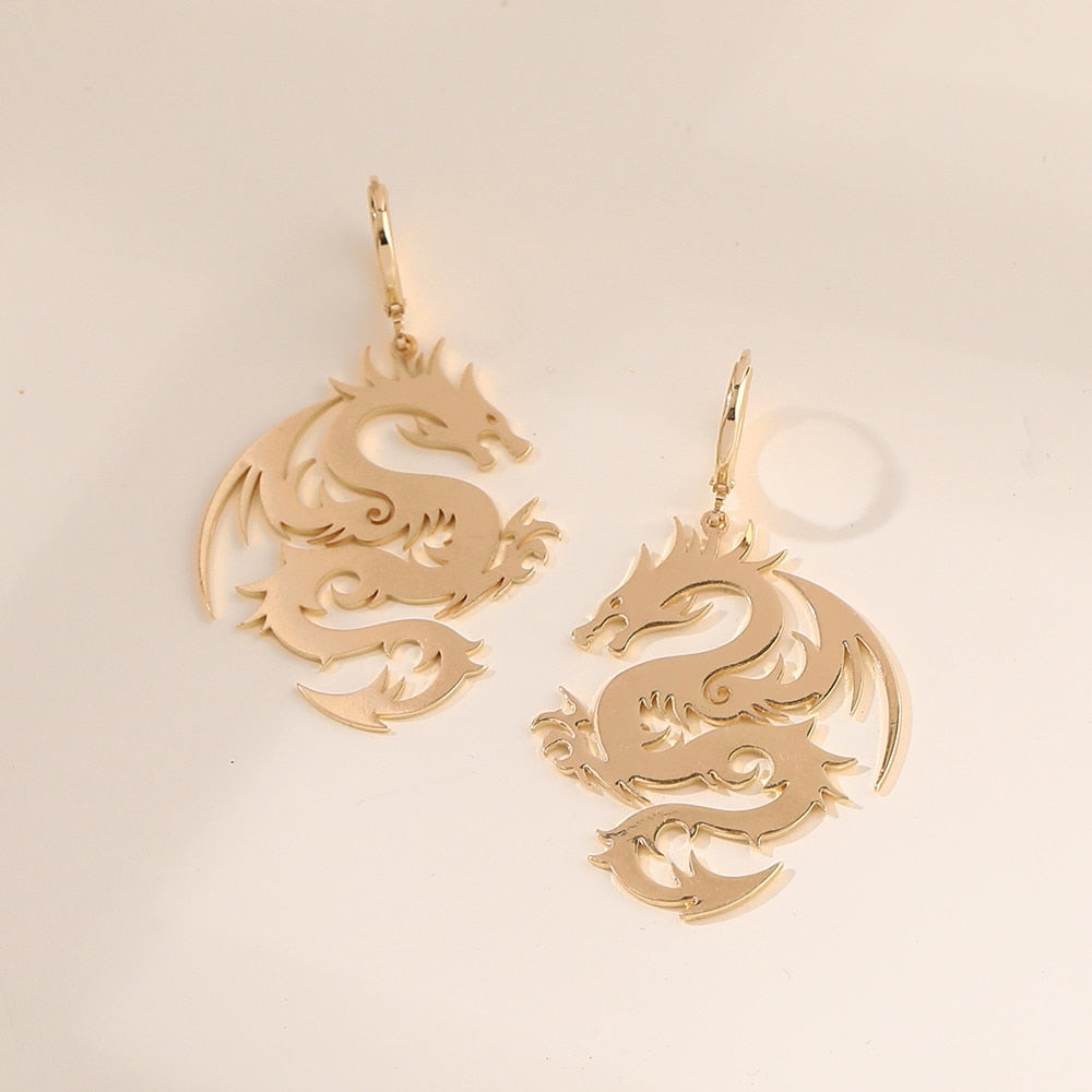 Dragon earrings
