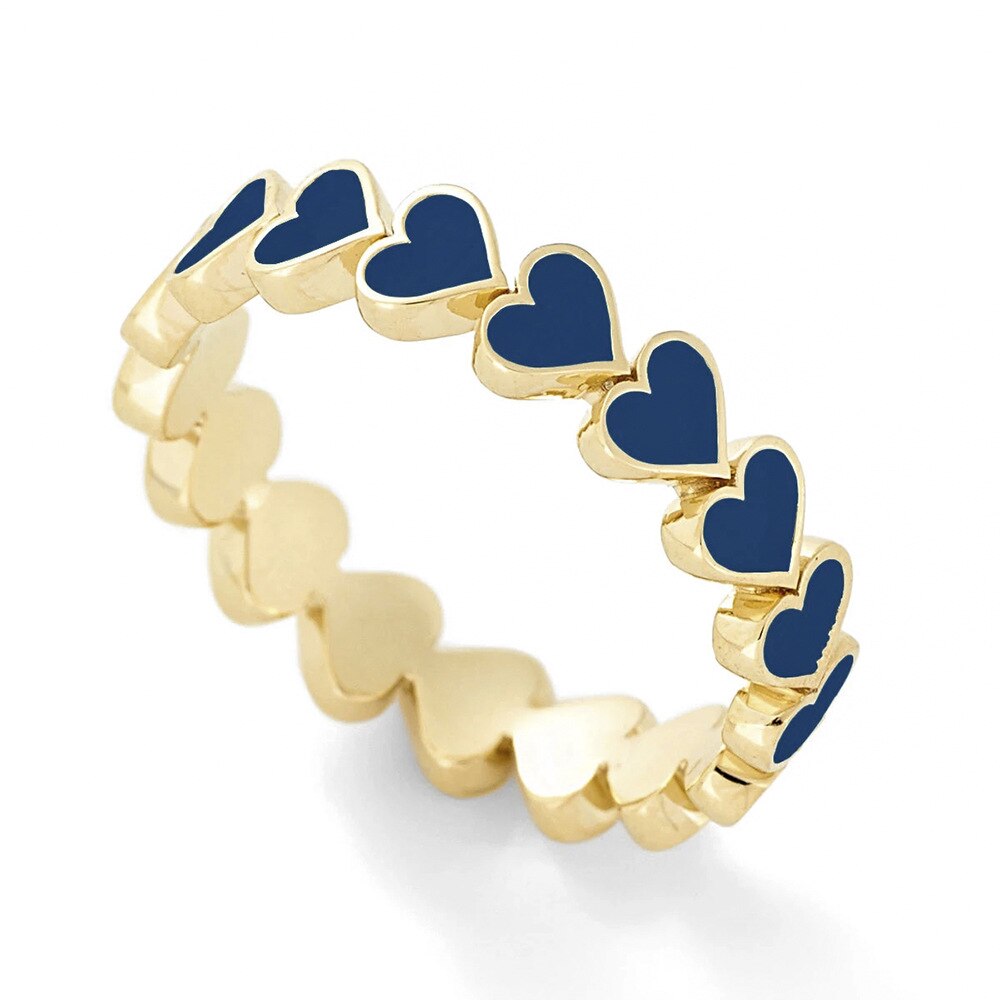 Ring with heart motif