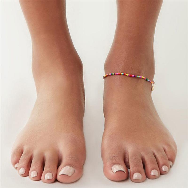 Colorful ankle bracelet
