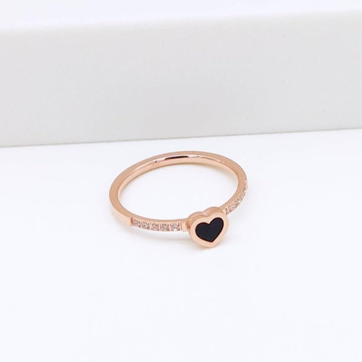Ring with a heart