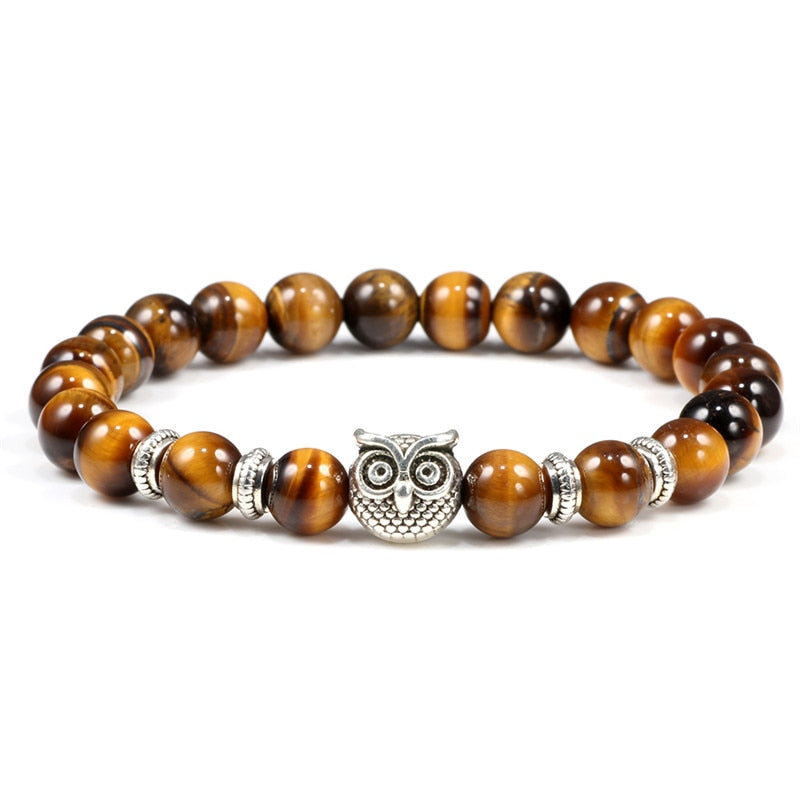 Bracelet with an owl