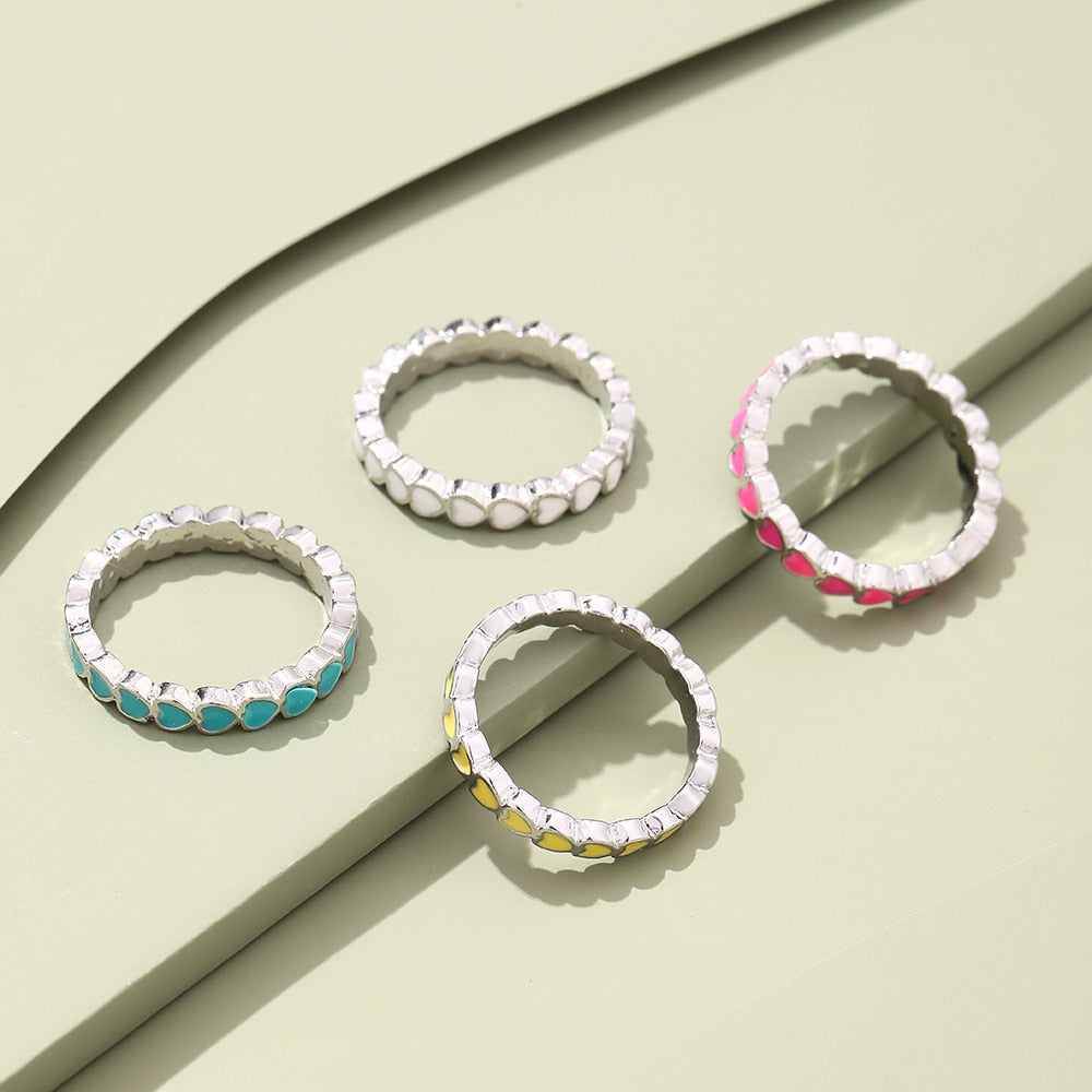 Ring with heart motif