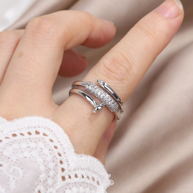Open ring