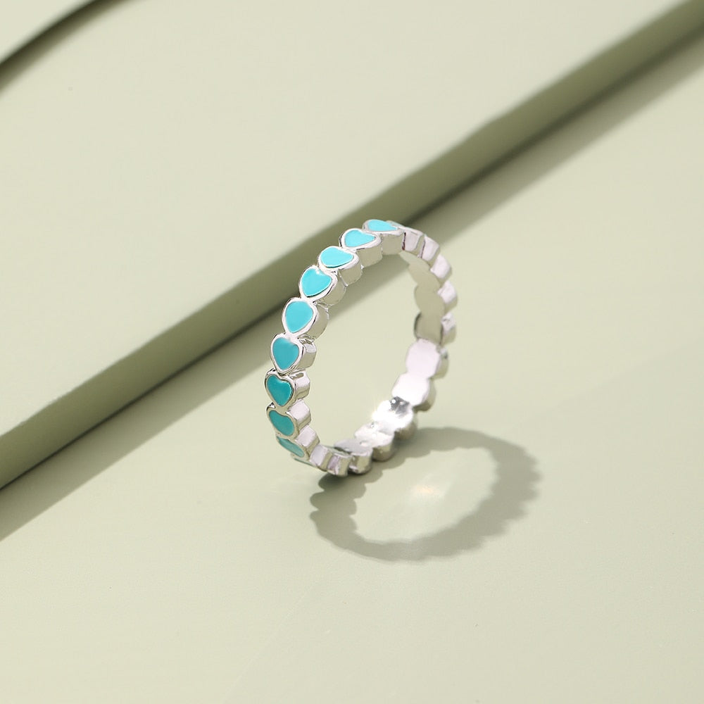 Ring with heart motif