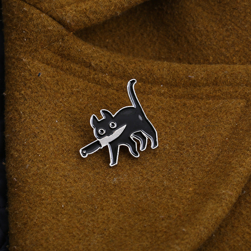 Cat-shaped pin