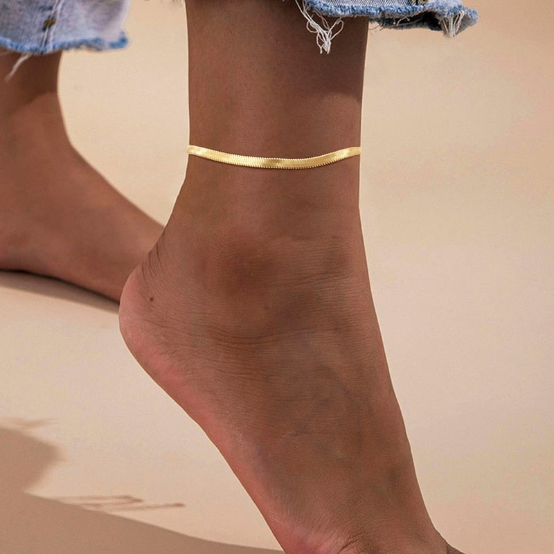 Classic ankle bracelet