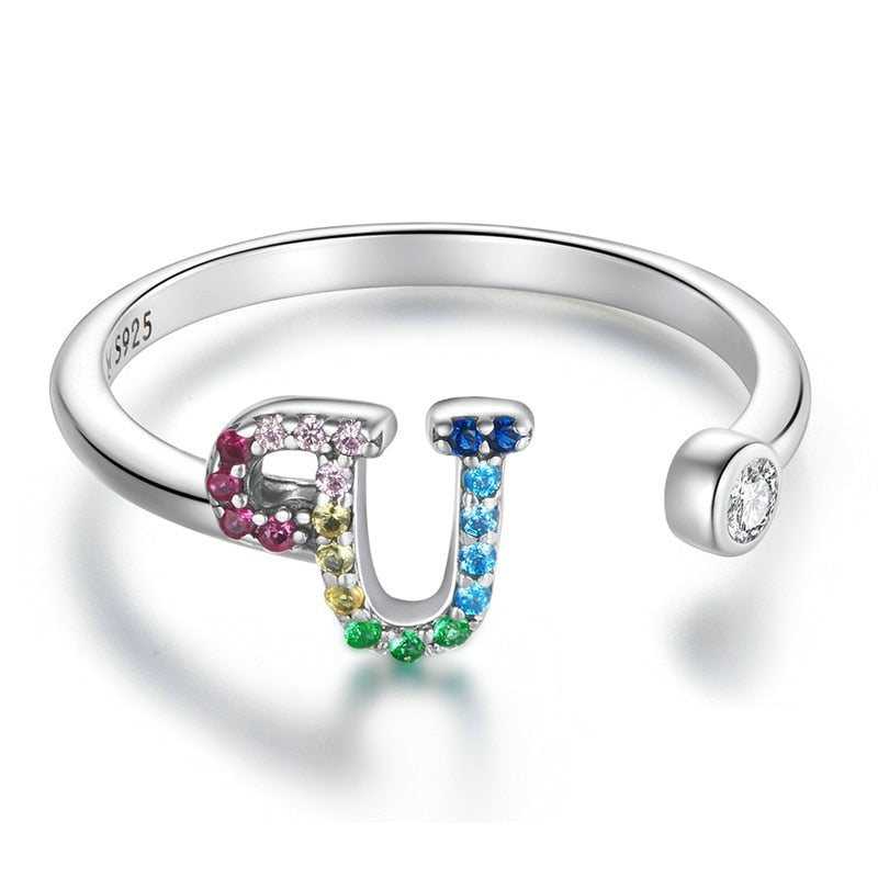 Ring with initial