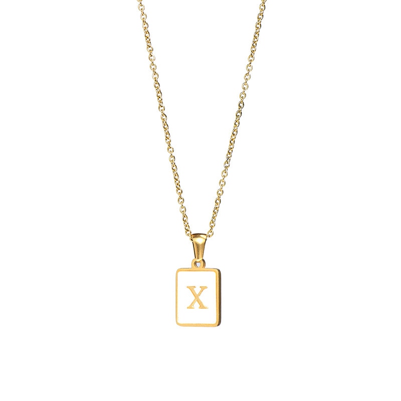 Initial necklace