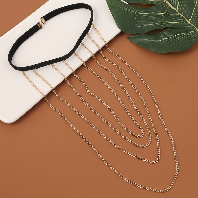Minimalistic ankle chains