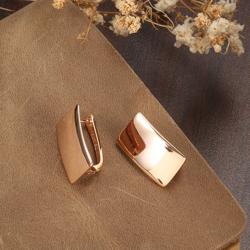 Geometric-shaped earrings