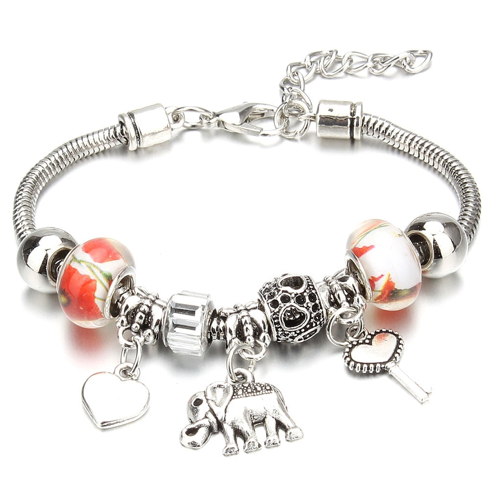 Modular charms bracelet