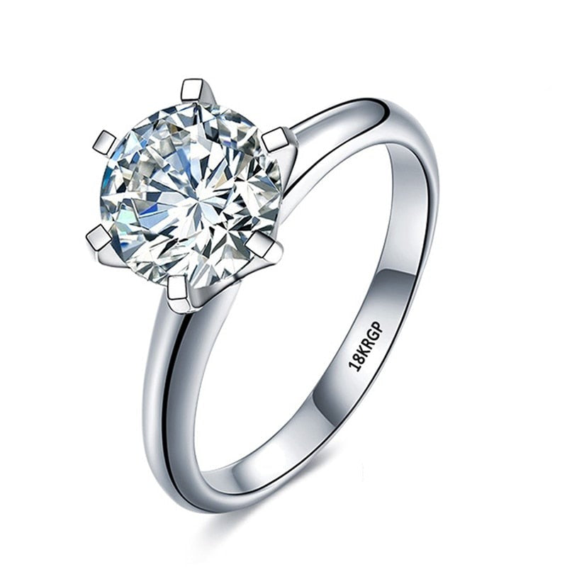 Ring with a large eyelet