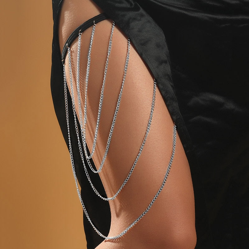 Minimalistic ankle chains