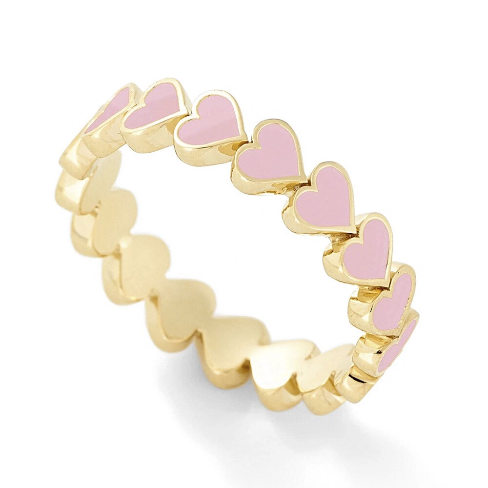 Ring with heart motif