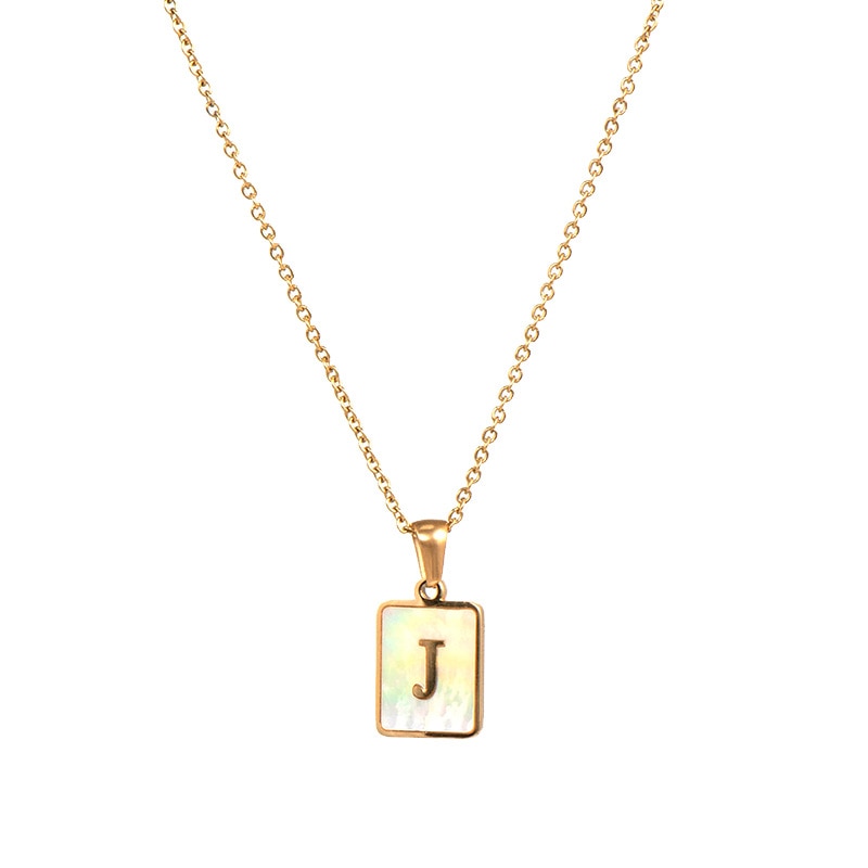 Initial necklace