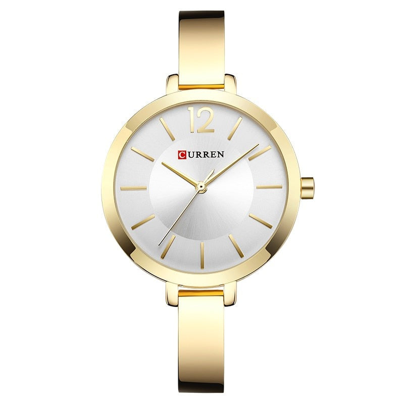 Ladies watch on a delicate decorative bracelet