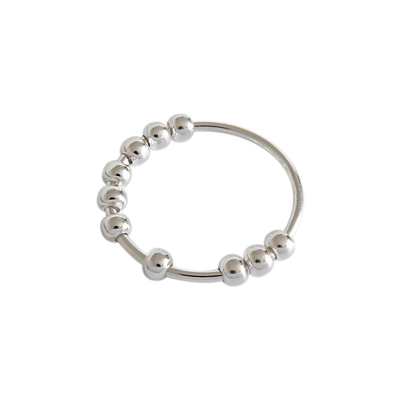 Ring with beads