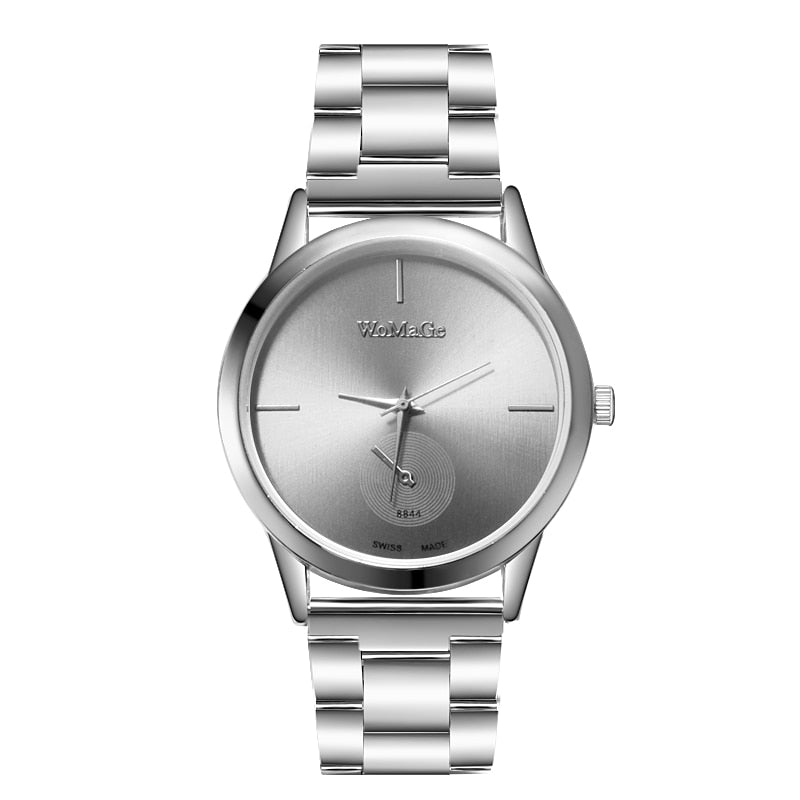 Elegant ladies watch on a bracelet