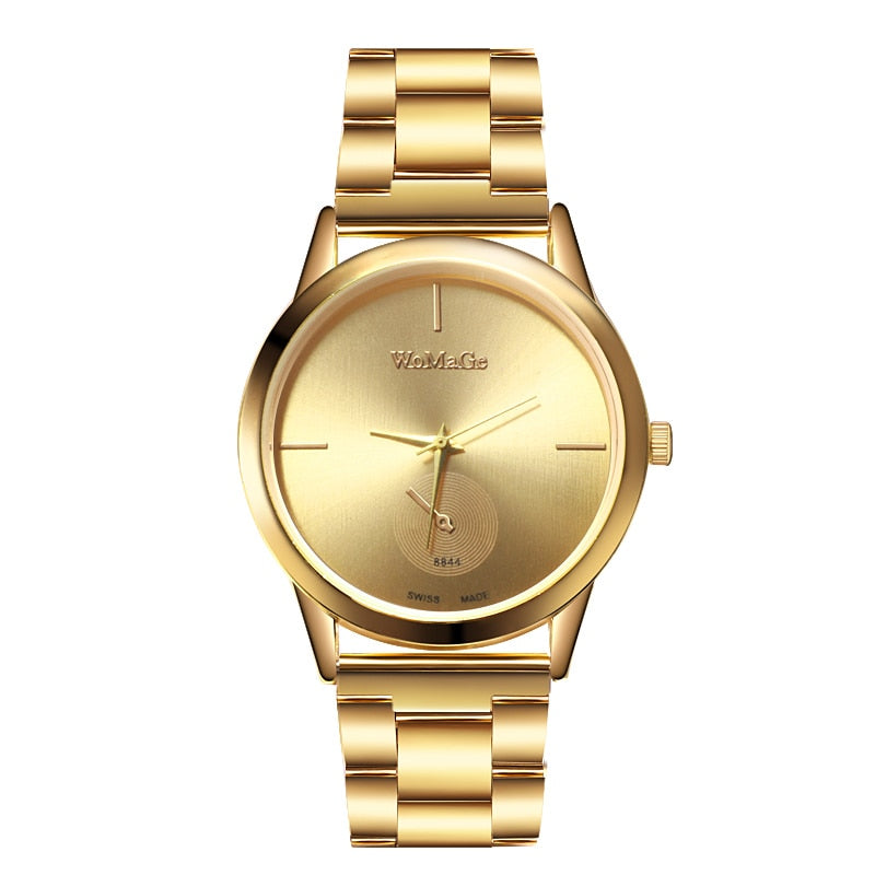 Elegant ladies watch on a bracelet