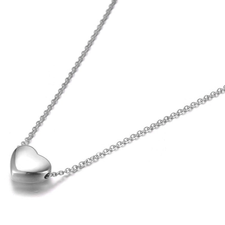 Minimalist necklace - heart
