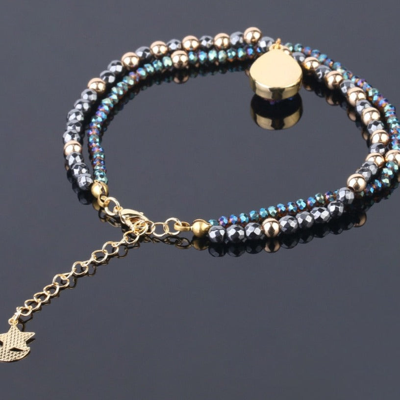 Double Hematite Bracelet