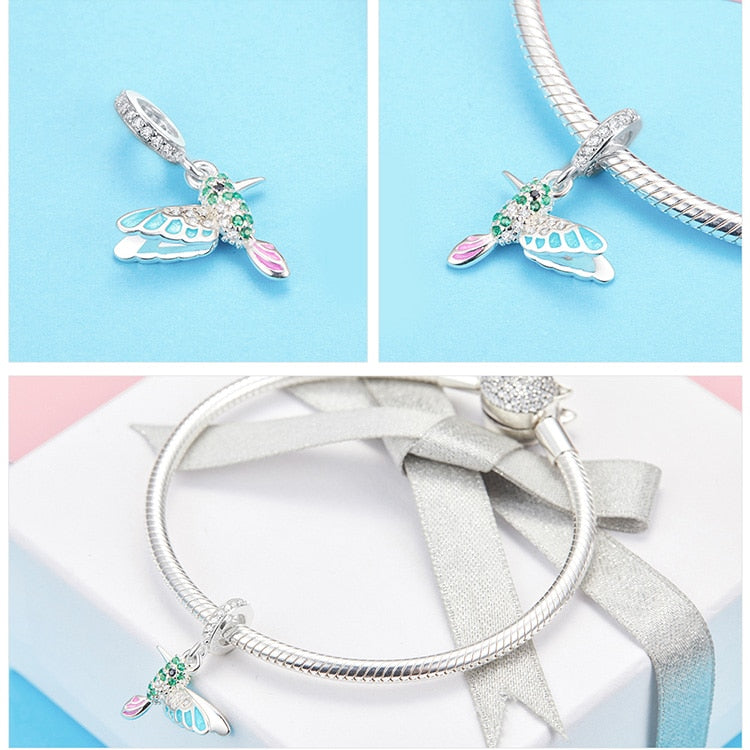 Modular pendant - Hummingbird