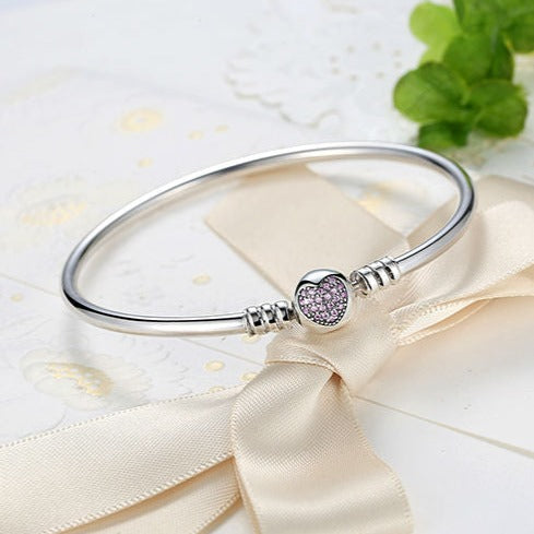 Modular silver bracelet
