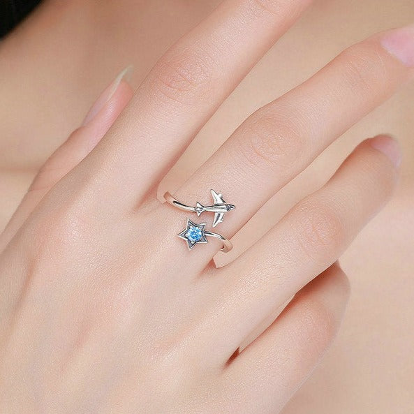 Open ring - airplane