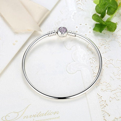 Modular silver bracelet