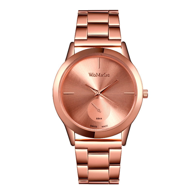 Elegant ladies watch on a bracelet