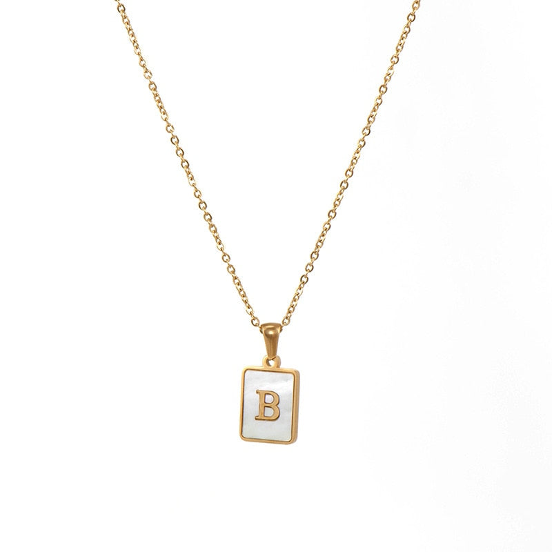 Initial necklace