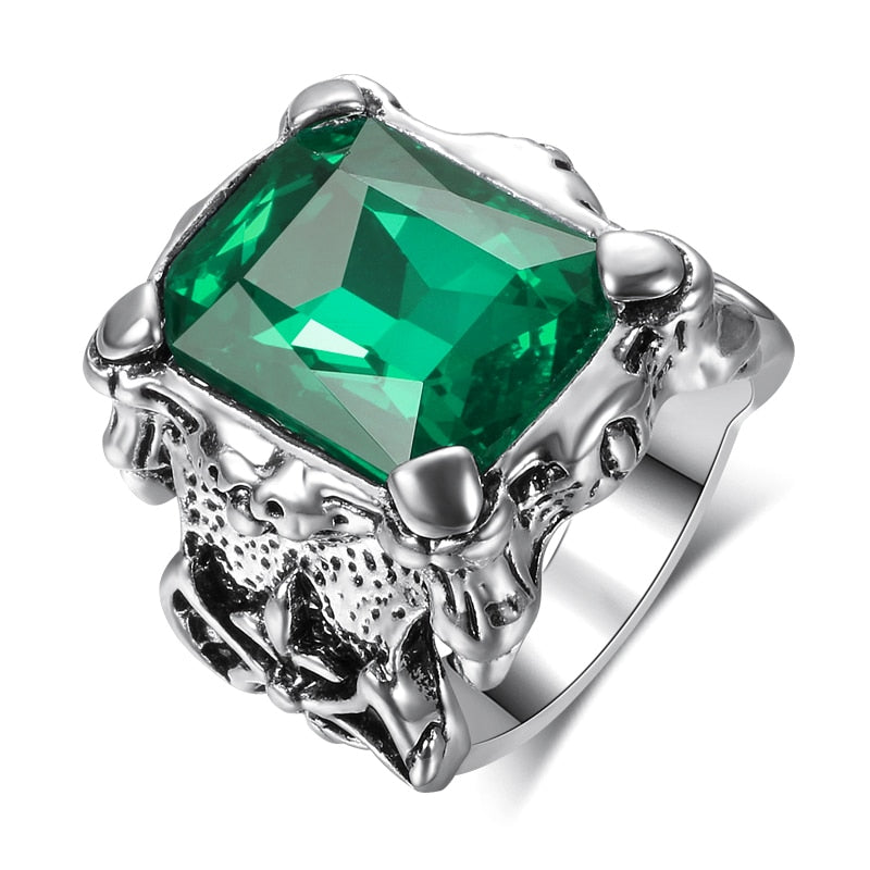Ring with a colorful stone