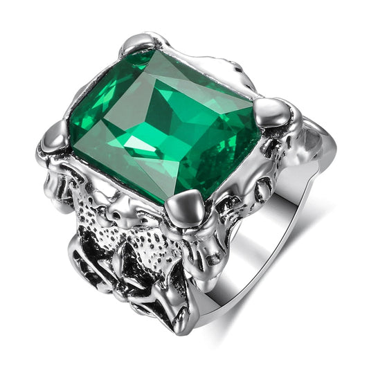 Ring with a colorful stone