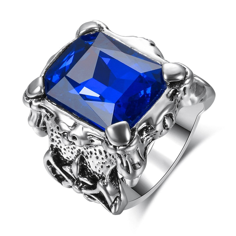 Ring with a colorful stone