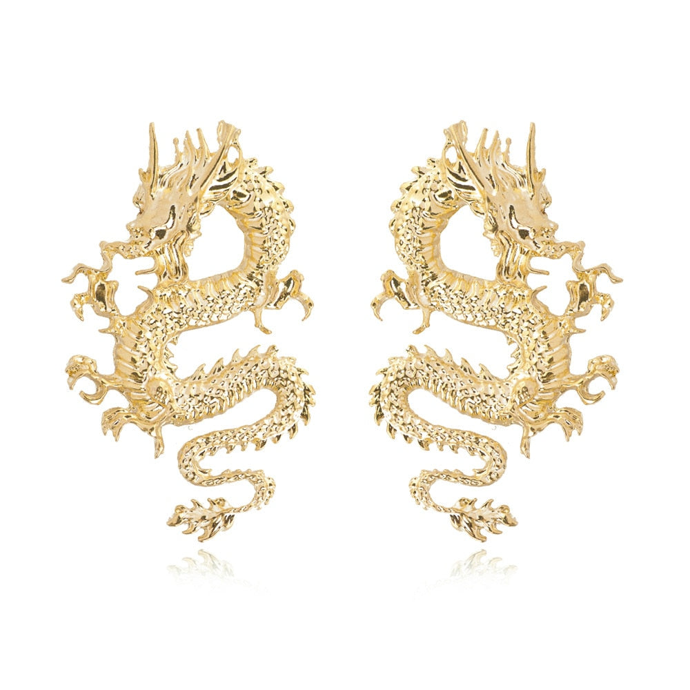 Dragon earrings