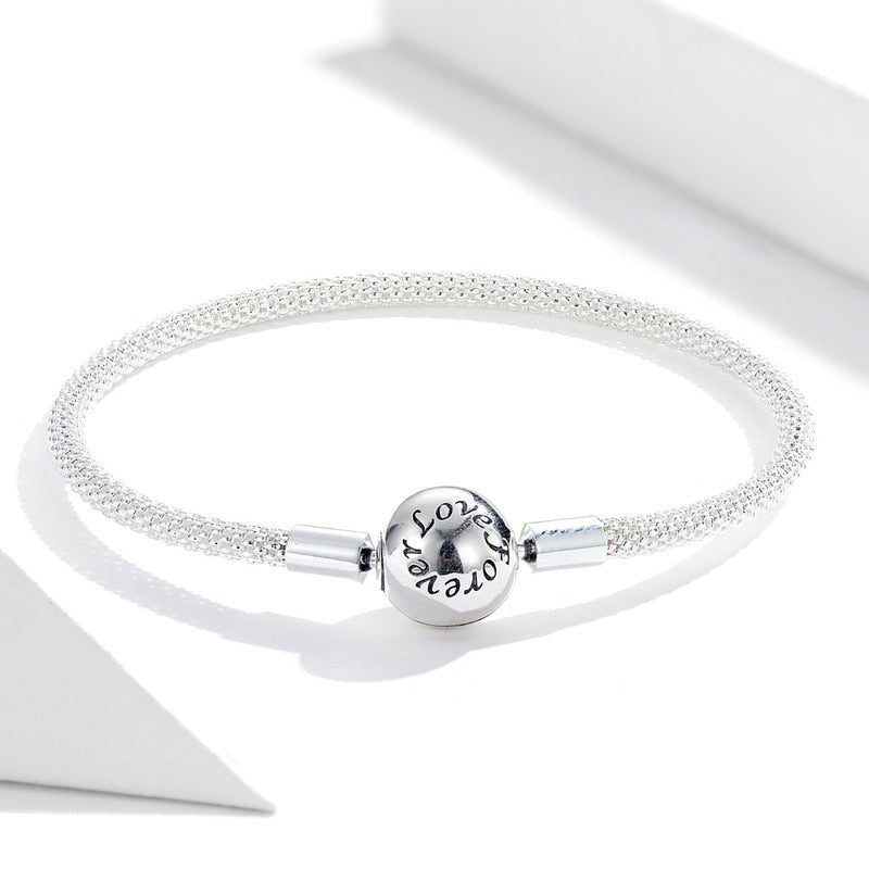 Modular silver bracelet