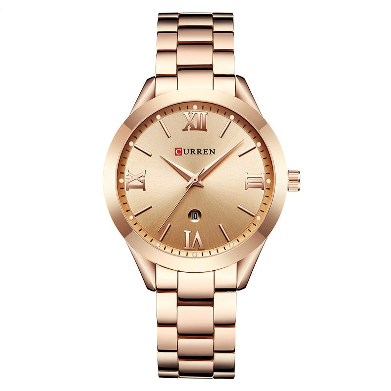 Elegant ladies watch on a bracelet